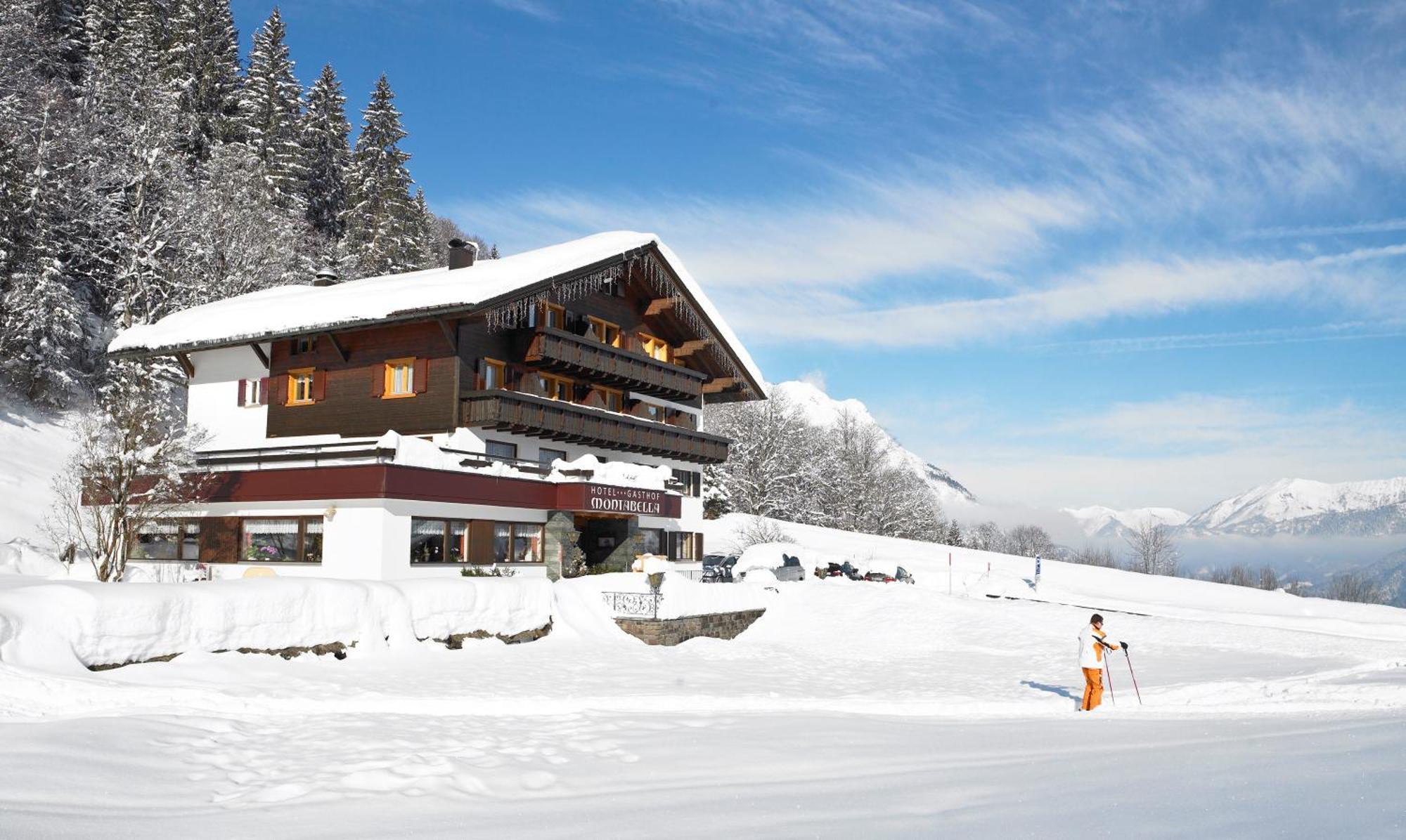 Hotel Montabella Schruns Exterior foto